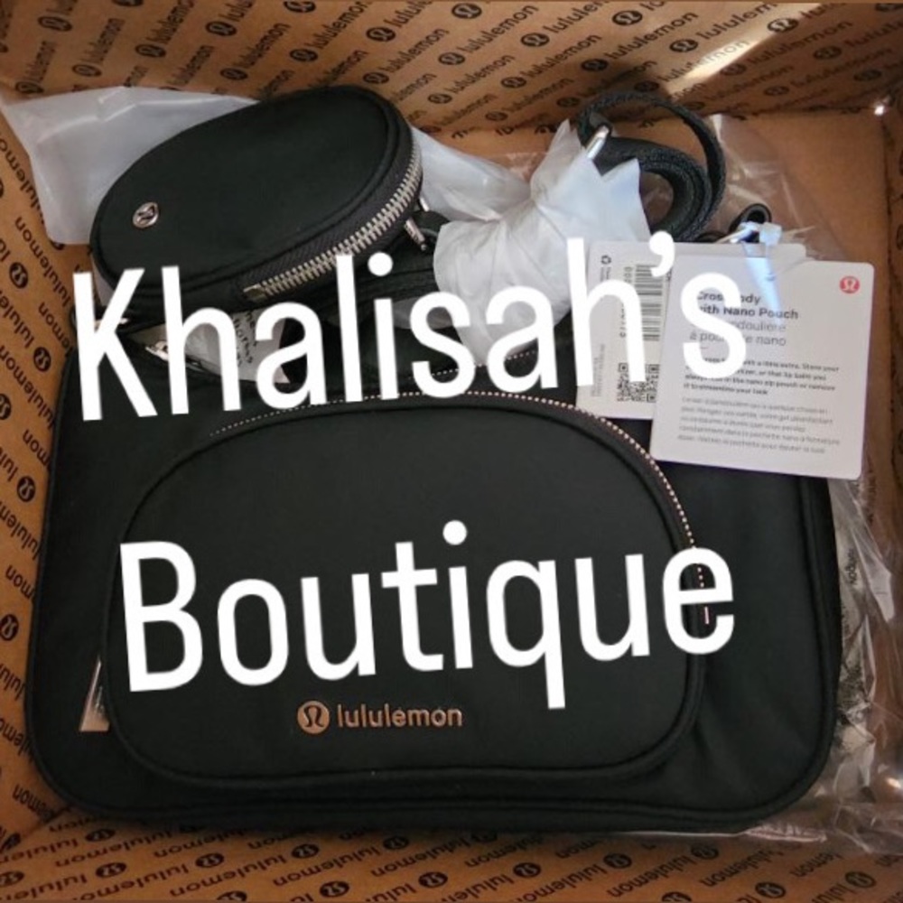 New! NWT! Rare! Lululemon Crossbody with Nano Pouch 2L W/Proof of Purchase - Picture 10 of 17